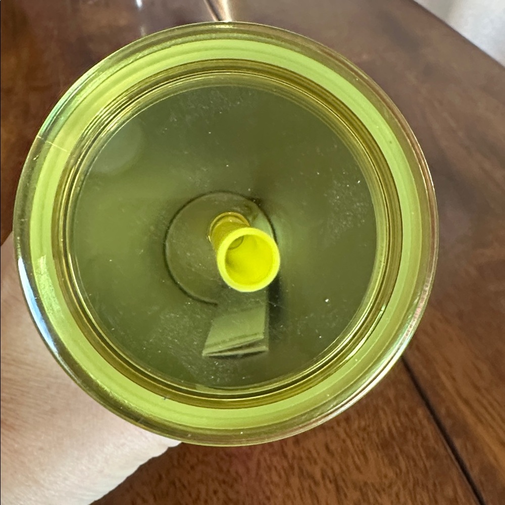 Starbucks Pink & Yellow Tumbler - Picture 2 of 2